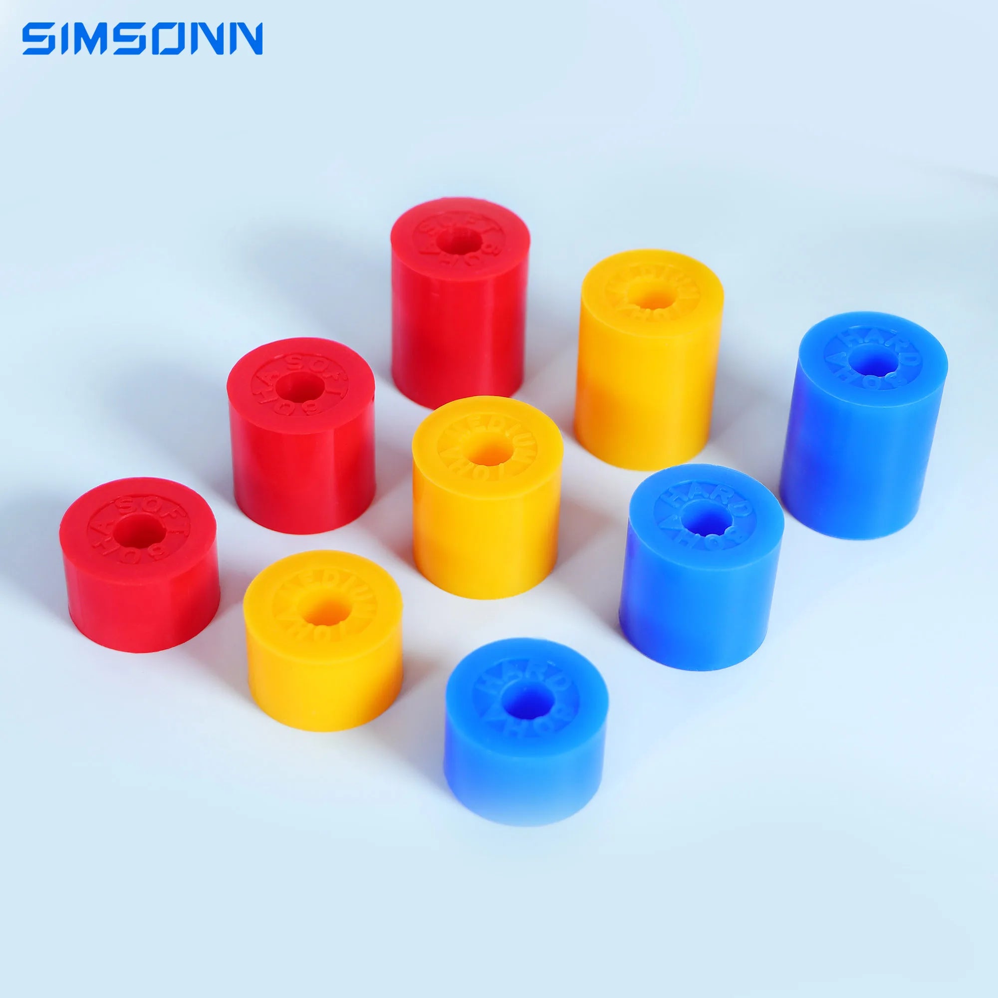 SIMSONN Elastomers Durable Brake Rubber Racing Simulation Pedals Modified Damping Rubber Tube Spring Element 30/60/70/80 HA