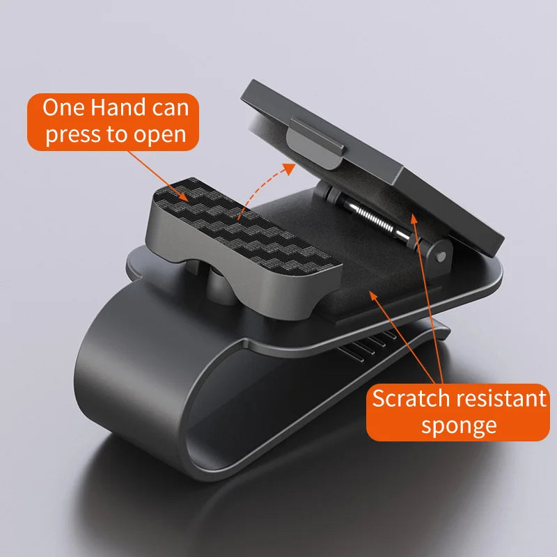 Sunglass Holder for Car Sunglasses Holder and Ticket Card Clip Universal for Different Size Glasses Car Visor Accessories