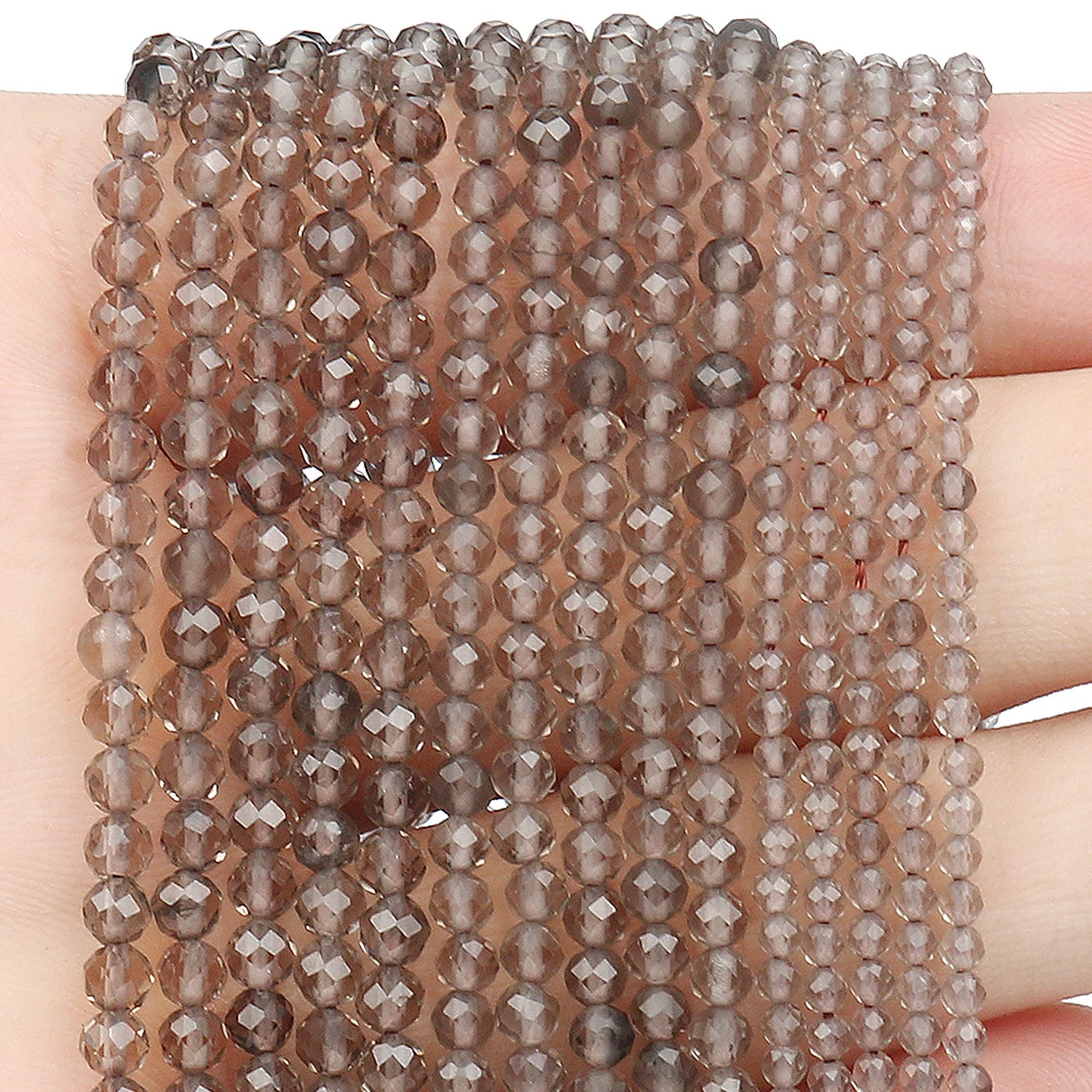 Natural Red Jasper 2mm 3mm 4mm Faceted Round Loose Spacer Beads Diy Bracelet Necklace Jewelry Making Handmade Crafts Accessories