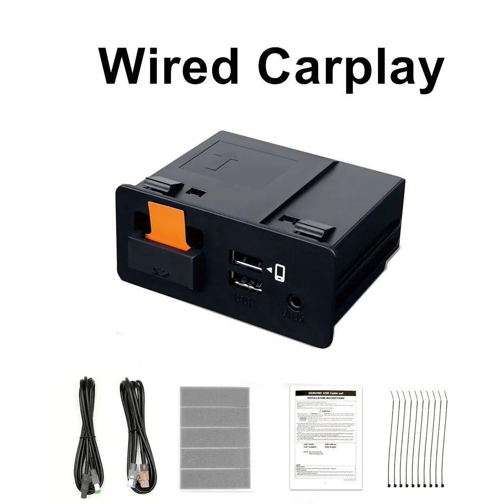 CARABC For Retrofit Mazda 2 3 6 CX3 CX5 CX8 CX9 MX5 Demio Miata TK78669U0C Kit Carplay Android Auto Adapter UBS Hub OEM