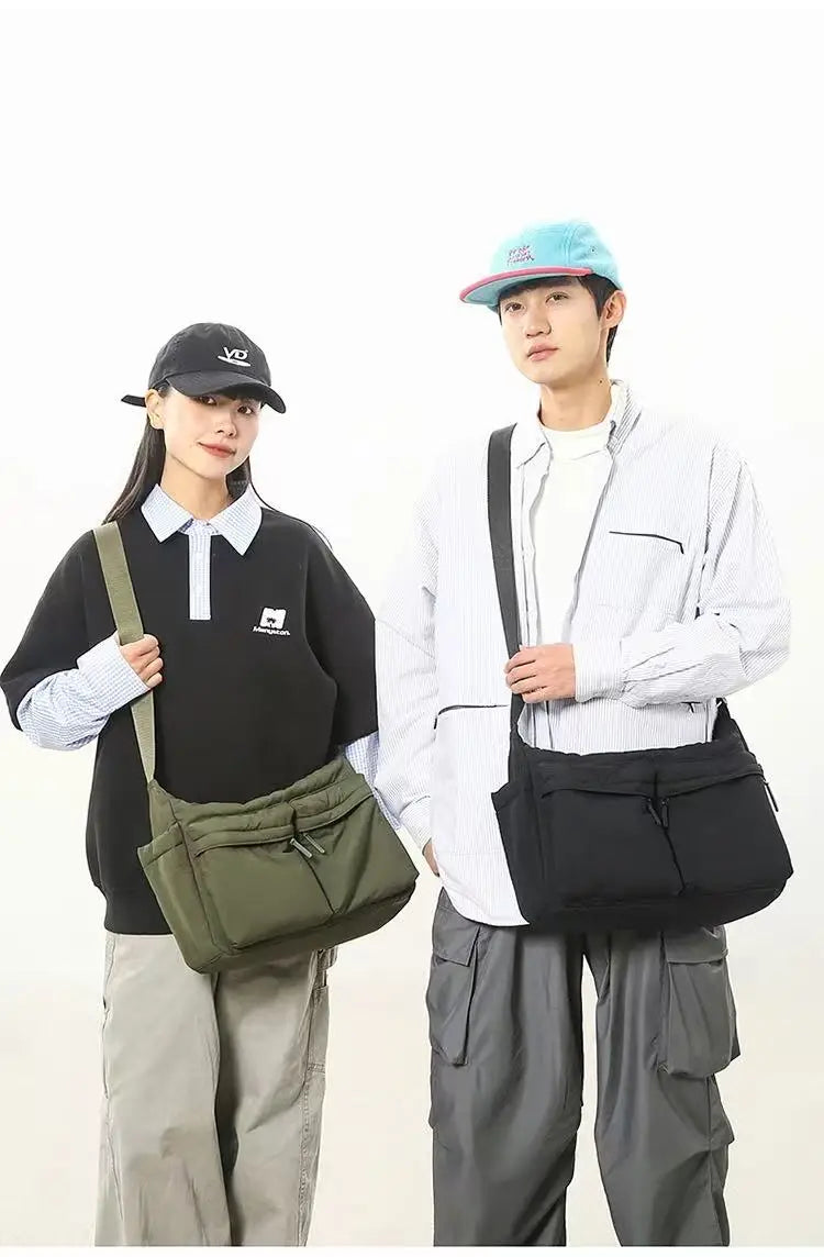 Spring and summer canvas bag women's new hot selling women's bag Youjia high-end sense one-shoulder crossbody bag light luxury n