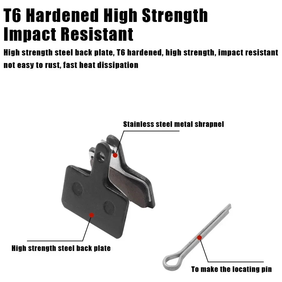 Hydraulic Disc Brake Pads Electric Scooter Brake Pads For Kaabo Wolf 11 /11+ /X /Pro /King for King GT Mantis Pro 8 10