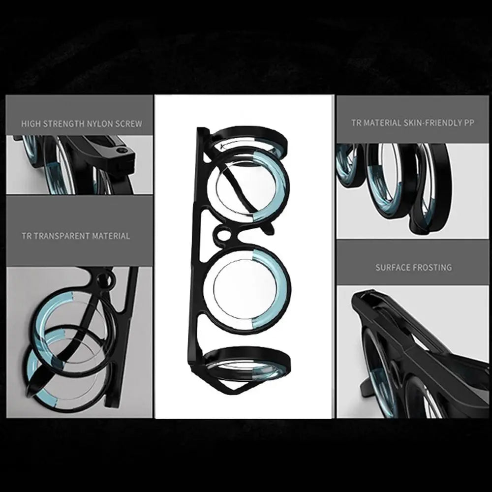 Carsickness Anti-Motion Sickness Glasses Water Filled Ultra-Light Seasickness Glasses Airsickness Portable Nausea Relief Glasses
