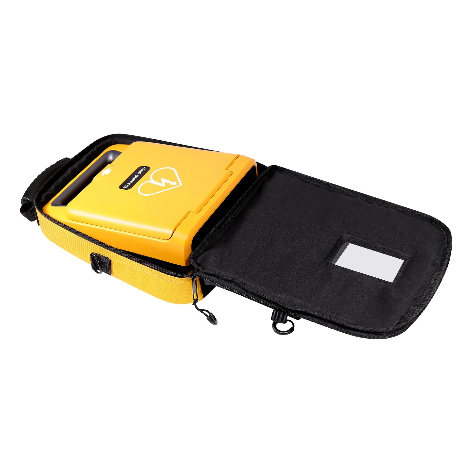 Empty AED Defibrillator Backpack First Aid Kit Portable Medical Instrument Storage Bag Emergency Rescue Kit for AED120MC