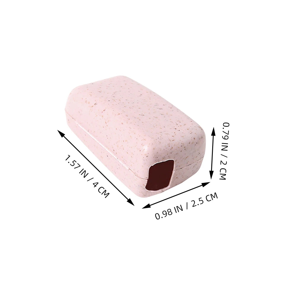 4Pcs Toothbrush Cap Toothbrush Cover Holder Travel Protective Case Dustproof Waterproof Plastic Hygiene Containers Hygiene