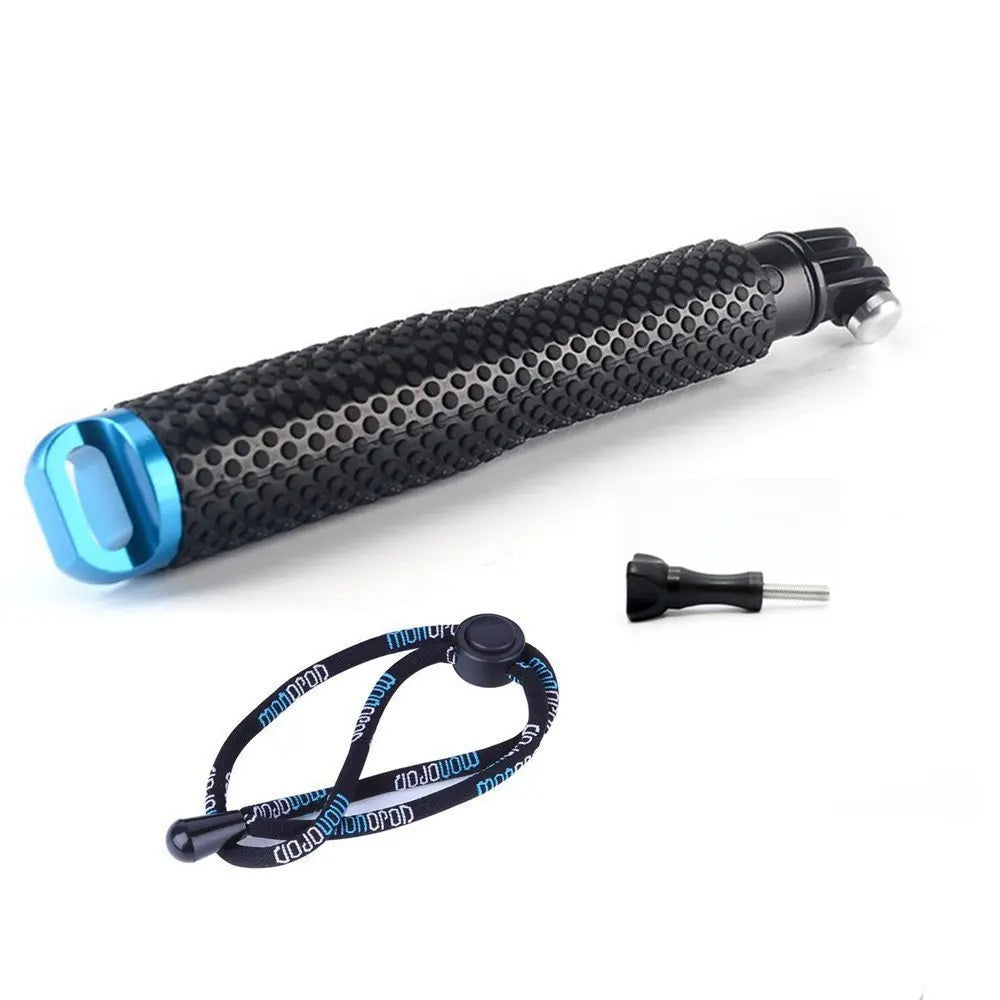 Selfie Stick 19-inch/48cm Short Extension Pole Retractable Portable Grip Compatible with GoPro Hero DJI Osmo Action and more