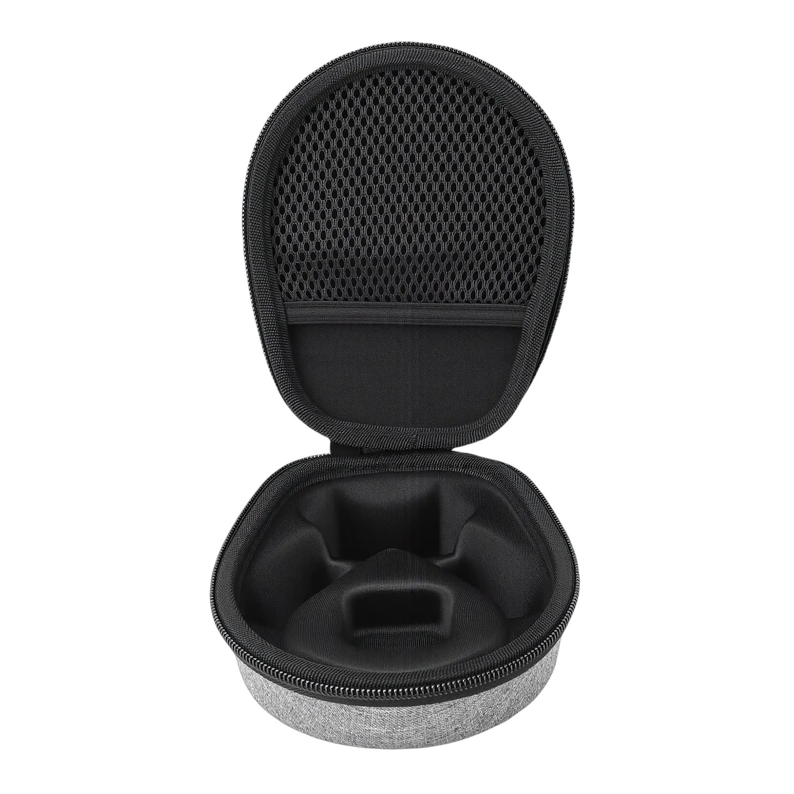 Hard Case Fit for SHOKZ OpenRun Pro 2 1 Mini Bone Conduction Headphones Nylon EVA Storage Case with Mesh Pocket Shockproof