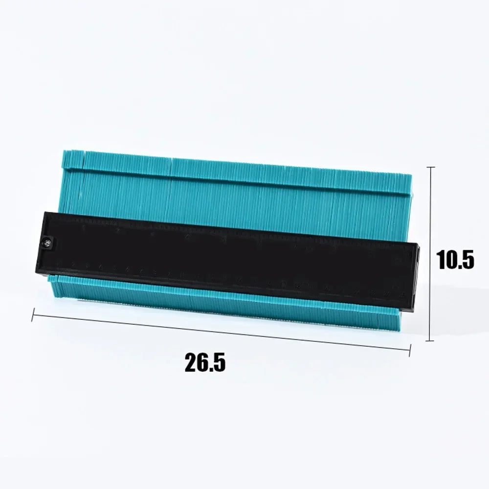 1-3PCS Shape Contour Gauge Duplicator Profile Contour Gauge line ceramic Tiling Tile Carpet Marking Cutting Template Tool