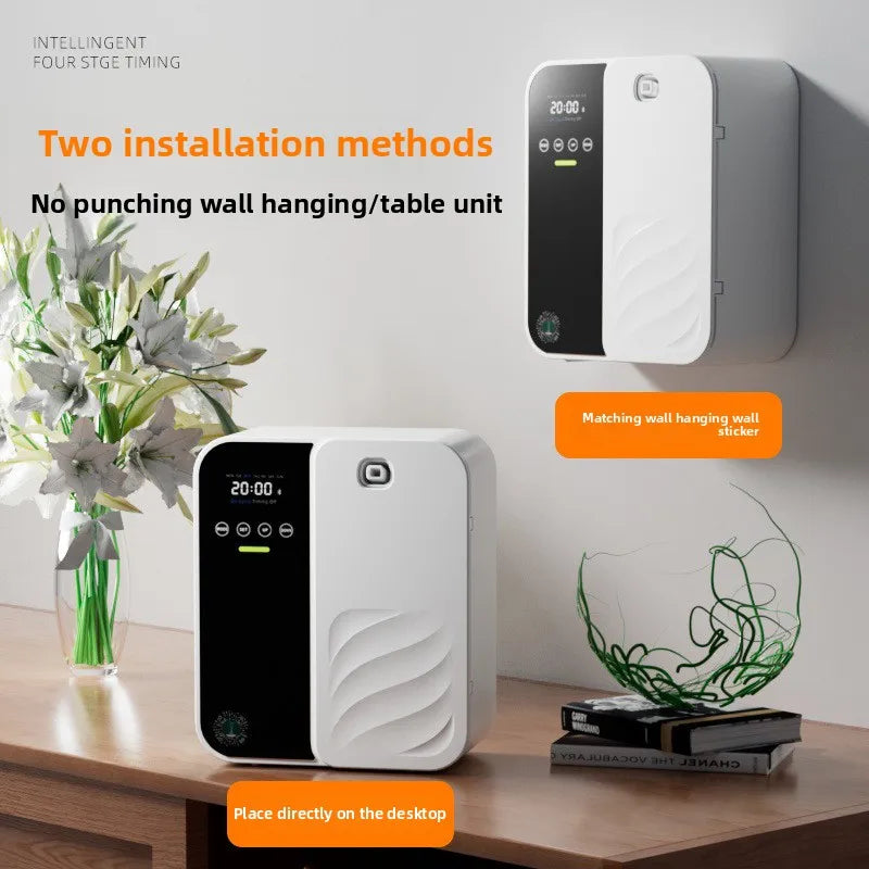 500ml Smart Aroma Diffuser - Bluetooth, Auto Spray, 1000m³ Coverage & Odor Elimination for Home/Commercial (Hotel/Bar/Spa)