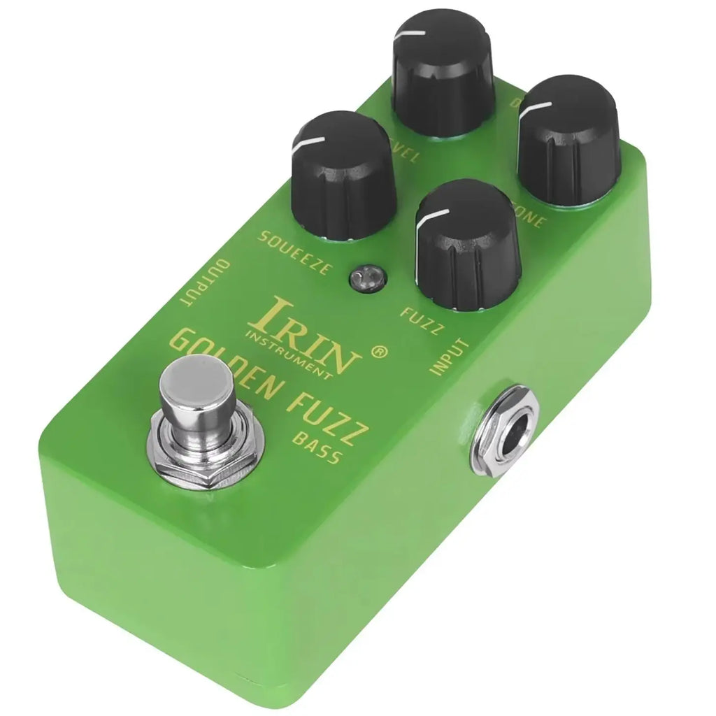 IRIN RS-20 Electric Guitar Effect Golden Fuzz Bass Effect Pedal True Bypass Mini Single Guitar Pedal Guitar Accessories & Parts