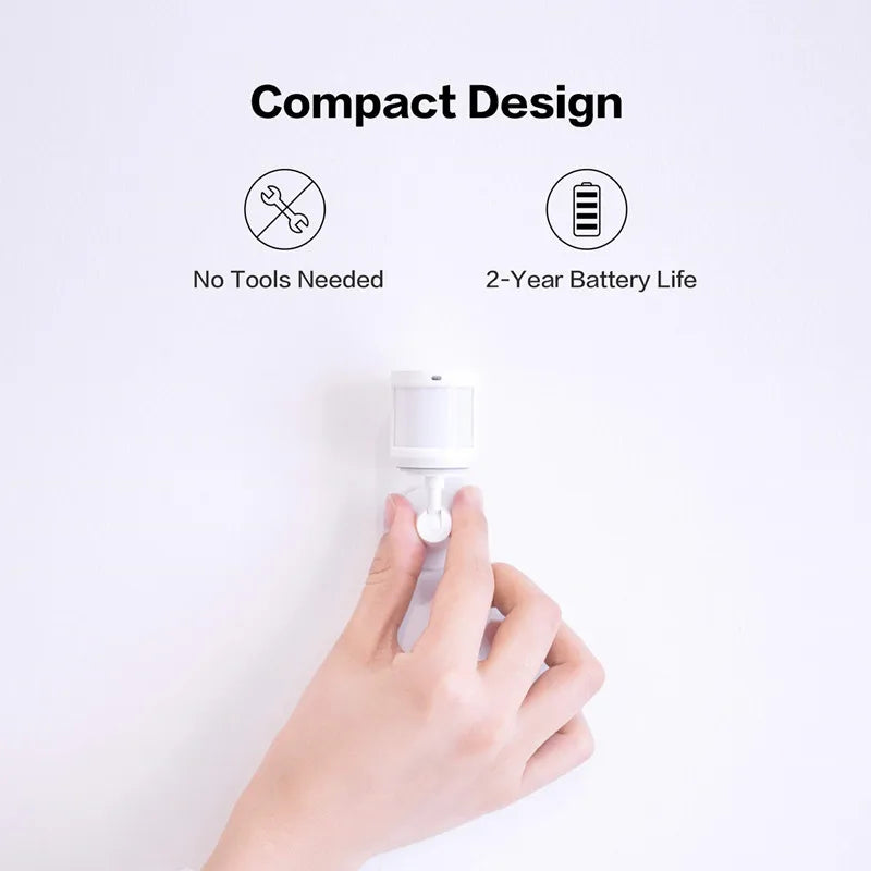 Global Edition Aqara Human Body Motion Sensor Smart Wireless ZigBee Smart Home Alarm System Sensor For Mi Home Homekit APP