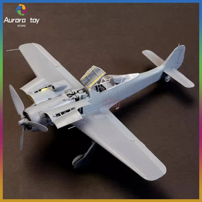 Miniart 48048 1/48 Fw 190D-9 Fighter Model Kit Advanced German Aircraft Highly Detailed Assembly Kit Military Hobby Collection