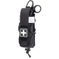 MOLLE Tourniquet Holder IFAK TQ Holder Tactical Medical Pouch Holster First Aid Kit Cross Patch/Bungee Cord with tourniquet