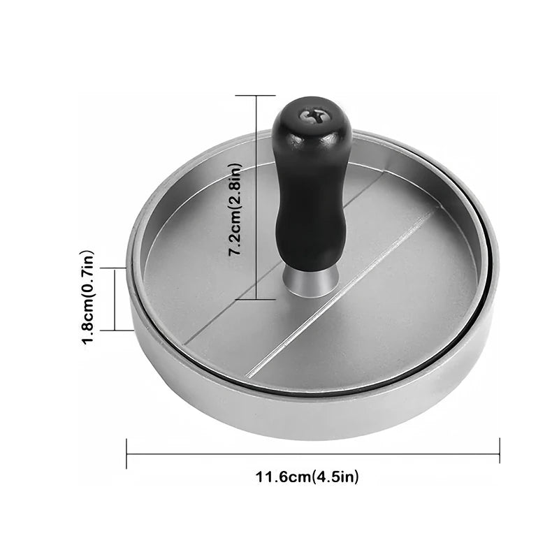 Burger Press Hamburger Patty Maker Non-Stick Hamburger Mold  |Meat Beef Cheese Veggie Burger Maker for Grill Griddle BBQ