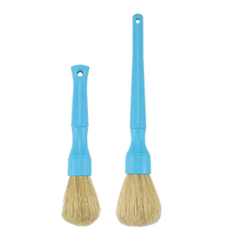 2PCS Car Detailing Kit Air Conditioner Supplies Crevice Brush Car Cleaning Tools Auto Wash Accessories Car Detailing Brush