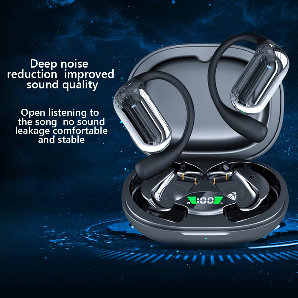 YYK-Q16S AI Translator Earbuds 3-In-1 Music Phone Call 144 Languages Real-Time Translation Ear buds BT 5.3 Wireless Headphones