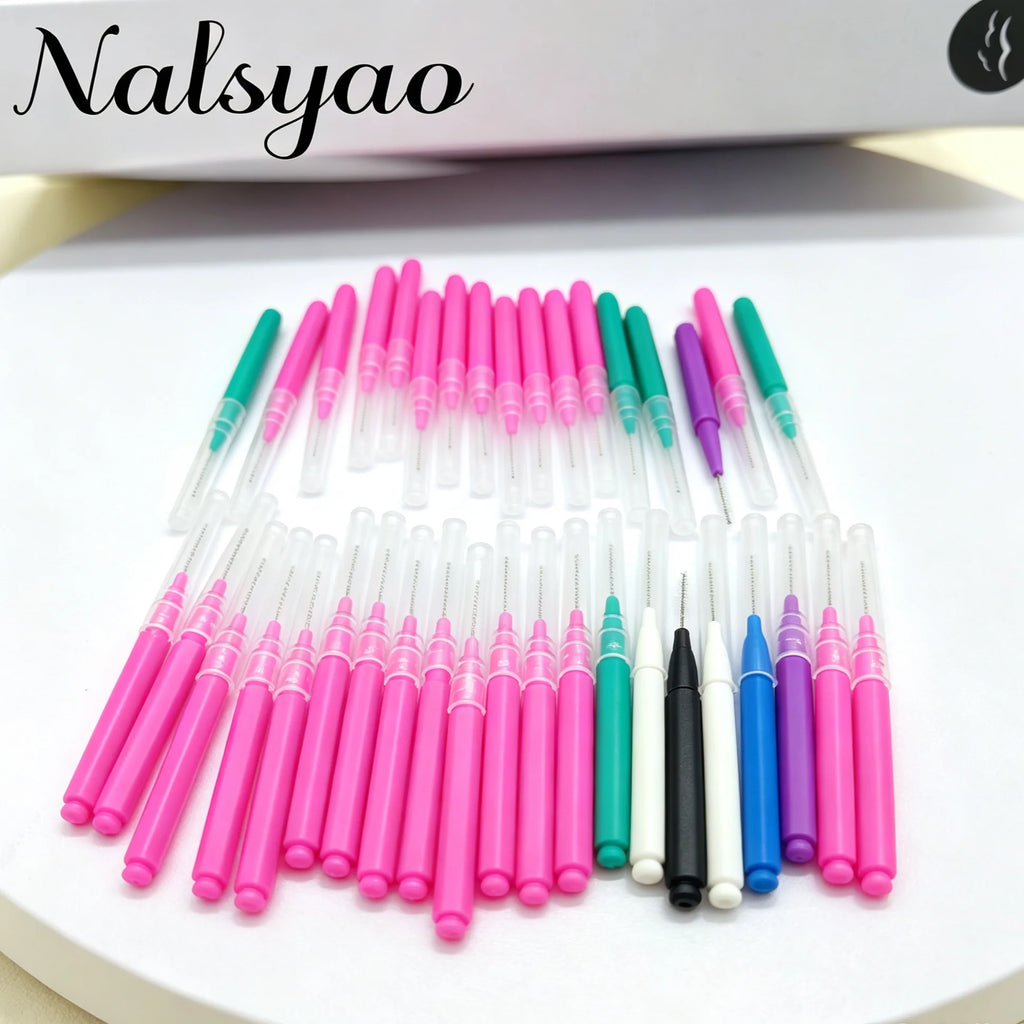 Interdental Brush Box Interdental Brush 20 Pieces Clean Tooth Gap Braces Gap Straight Orthodontic Interdental Brush clean teeth