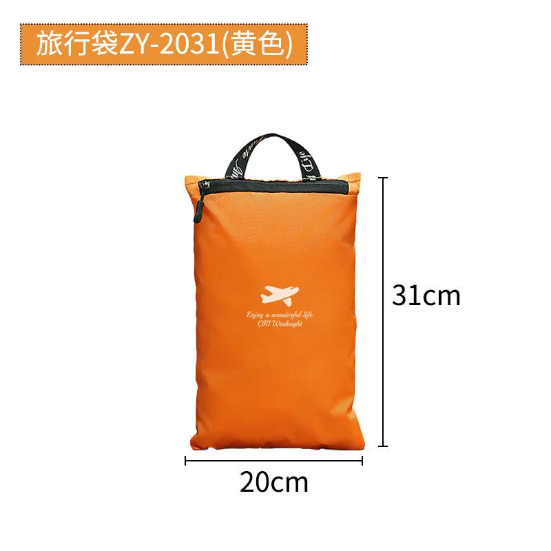 Roll Top Travel Storage Bags 420D Oxford Waterproof Stuff Sacks for Camping Hiking Gear Dirt Proof Packing Pouches Clear Green