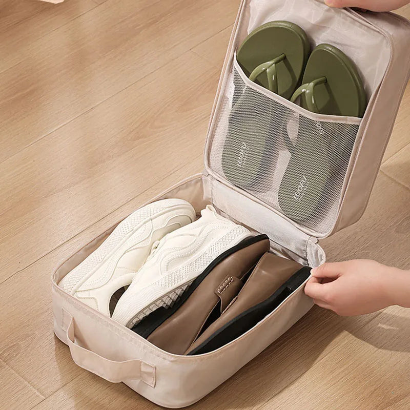 High Quality Portable Travel Shoe Bag Underwear Clothes Shoe Storage Bag Packaging Cube Organizer Multifunction Travel Accessori
