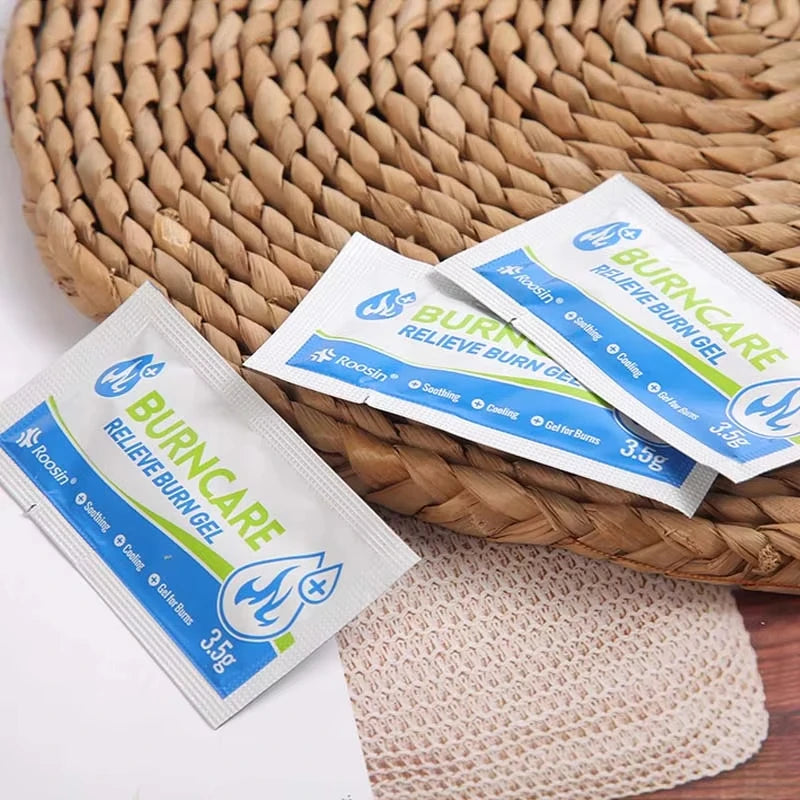 Emergency Burn Care Hydrogel Dressing Cooling Soothing Wound Gel for Burn Debridement First Aid
