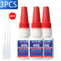 New Fast‑Curing Super Glue Clear Transparent High Bond Instant Adhesive For Metal Wood Ceramic Leather Shoe DIY Craft Repair 10G