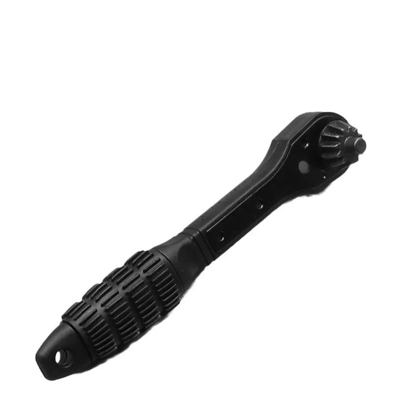 Electric Drill Special Chuck Key Wrench Labor-saving 2-in-1 Ratchet Quick Disassembly Three-jaw Key Handgun Drill Accessories