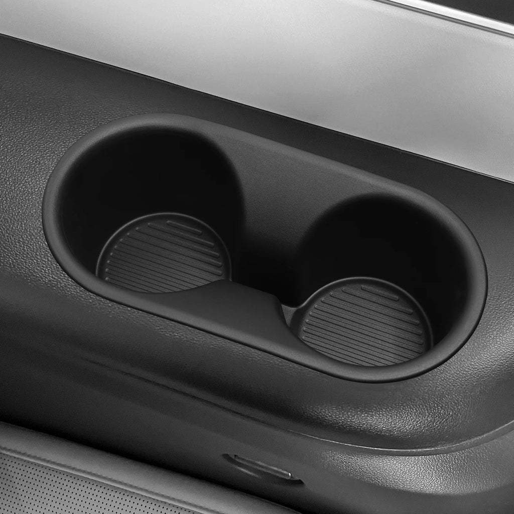 LUCKEASY for Hyundai Palisade 2026 Car Water Cup Holder The Third Row Door Side Drinks Cup Holder Storage Box Accessories 2pcs