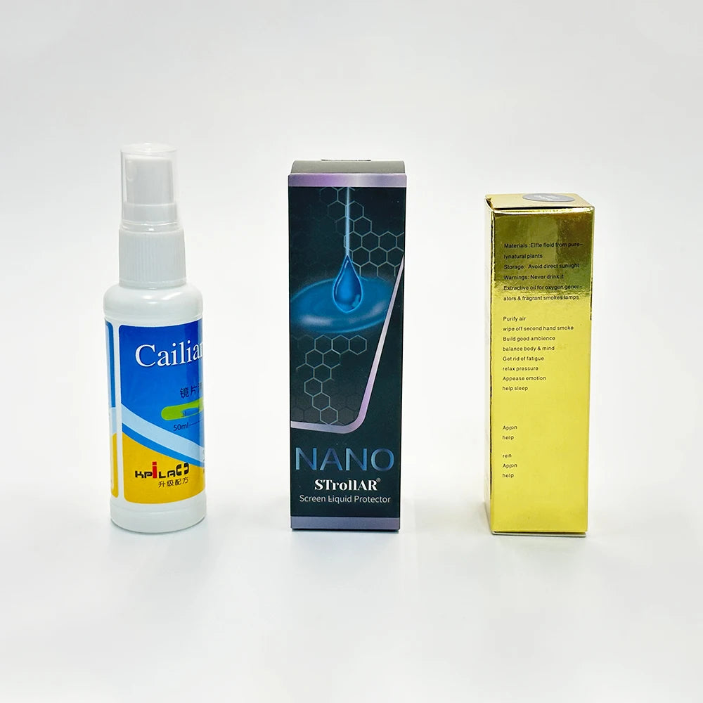 Nano Liquid Glass Set Replacement,Nano liquid + Screen Cleaning Liquid + Aroma Liquid