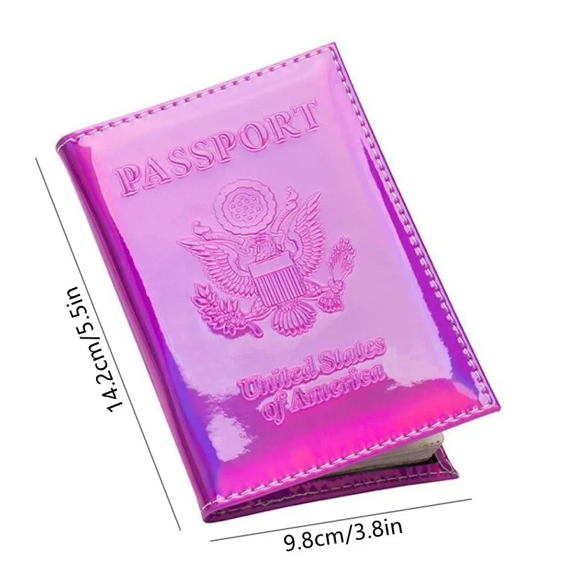 Passport Holder for Travel Essentials Wallet Cover Case for Travel Must Haves Accessories,Passport Book Holders for Women and Me
