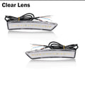Amber & White LED Front Side Marker Lights For Lincoln MKX 2016-2018 & Nautilus 2019-2022 Turn Signal Lights DRL Driving Lights