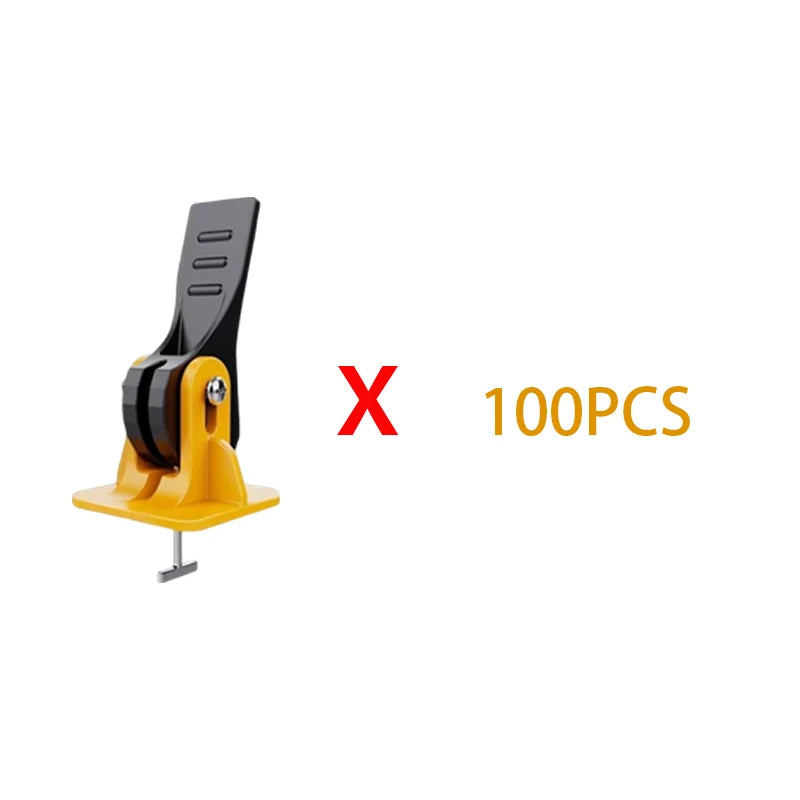 1200PCS Tile Leveling System For Flooring Wall Tile Spacer Tile Leveling System Leveler Hand Construction Tool Parts Set