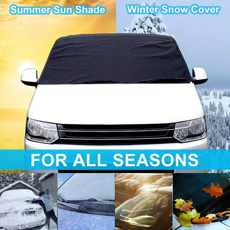 For Deluxe VW T5 T6 Window Screen Cover Curtain Wrap Blind Camping Frost Auto Exterior Protection Windscreen Sunshade