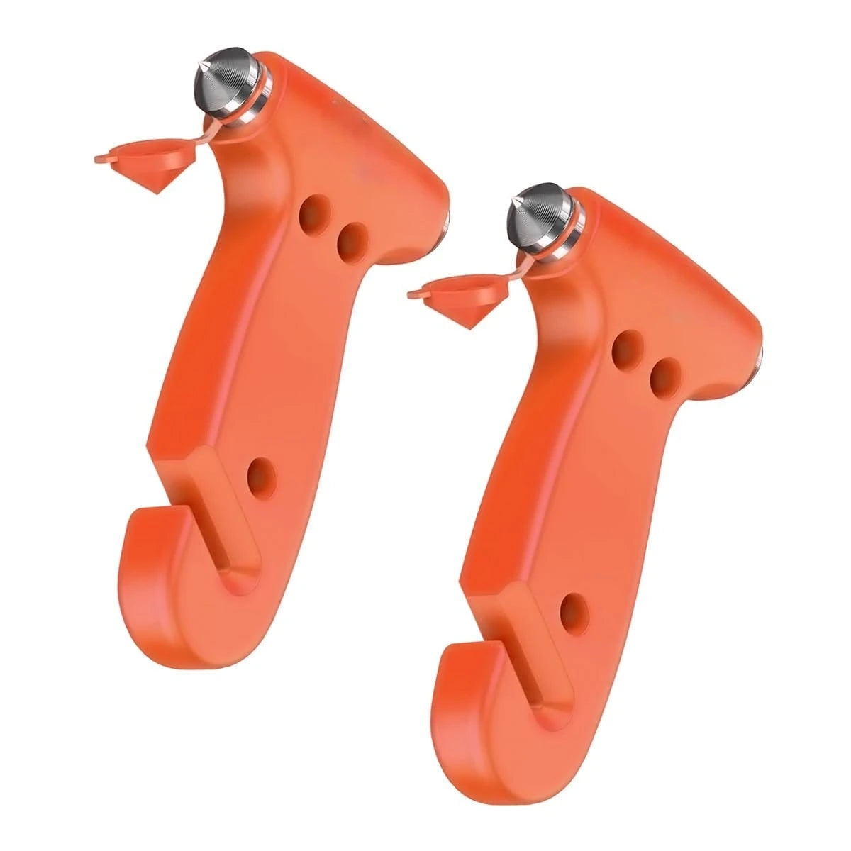 2-in-1 Portable Car Safety Hammer Car Emergency Escape Tool with Window Breaker & Seat Belt Cutter