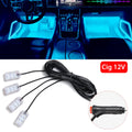 Foot Light Car Accessories ﻿LED Car Interior Ambient Foot Light with USB Atmosphere Decorative Lamps