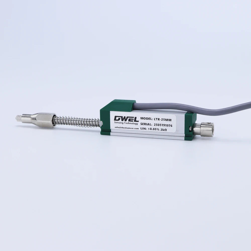 DWEL LTR KTR Linear Return Spring Displacement Sensor Ruler Displacement Position Transducer Internal and External Spring