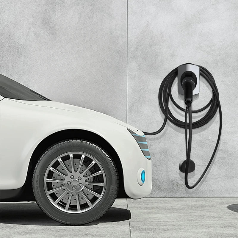 FITMPH Type 2 Charging Cable Protector, Extra Protection Wallbox, EV Charging Cable Organizer for IEC62196-2, 2 Colors Available