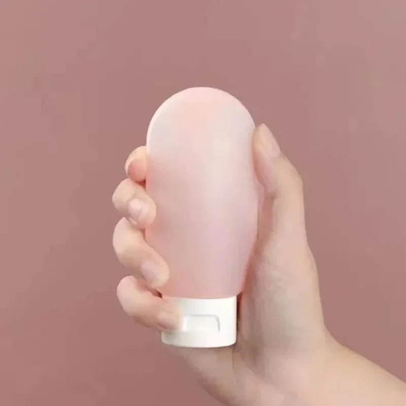 3Pcs/Set Refillable Bottle 60ml Soft Lotion Container Squeeze Tube Empty Portable Travel Shampoo Bottle