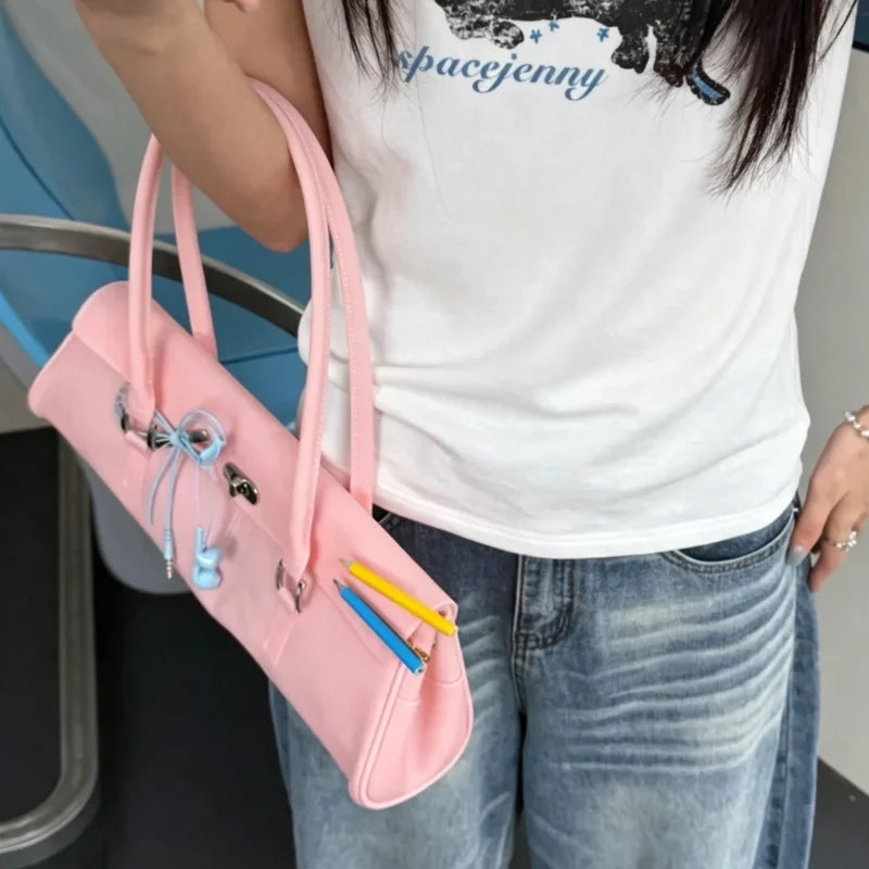 2026 Summer Women Jelly Bag,korean Style Fashion Transparent Dopamine Jelly Bag,large Caoacity PVC Waterproof Vacation Beach Bag