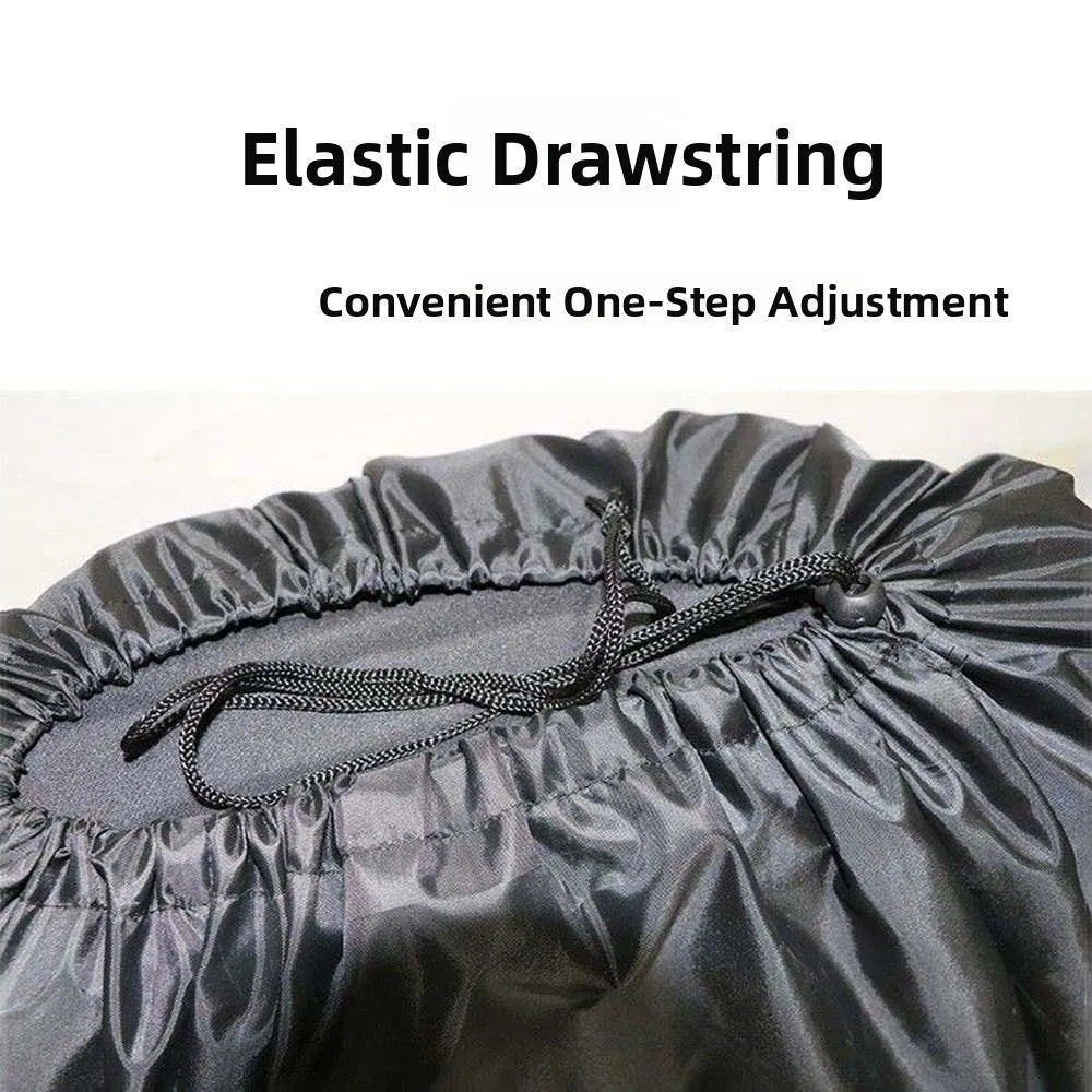 Water-Resistant Stroller Travel Bag Oxford Cloth Drawstring Closure Pram Storage Organizer Anti-splash Water Foldable Design