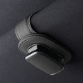 Car Eyeglass Storage Clip Card Ticket Holder Super Fiber Leather Sun Visor Sunglasses Holder Auto Interior Accessories