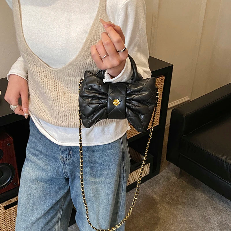 Super Mini Crossbody Bag With Short Handle Clutch Bag Fashion Handbag Silver Bag Lady Girls Trend Coin Purse Trend Lipstick Bag