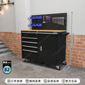 Creative Mobile Tool Cart Workshop Multi-function Storage Cabinet Workbench Heavy Tool Packaging Gereedschapskist XY40GJG