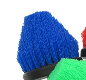 2.5''Electric Scrubber Brush Drill Extension Rod All Purpose Cleaner Car Detailing Brush 6 Color Tool Rim Brush Set Car Cleaning