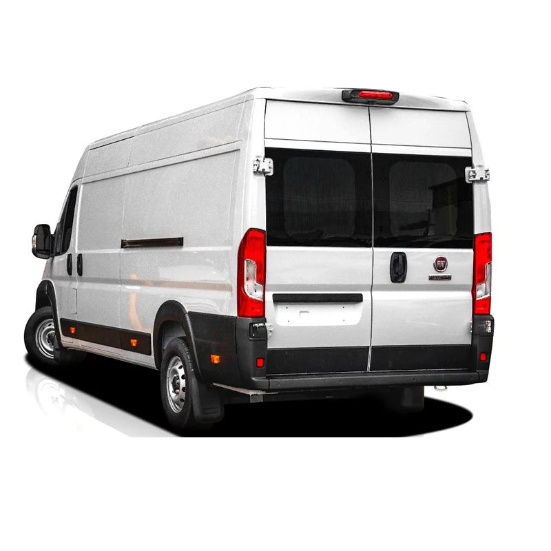 20x200cm RV Glossy Black Vinyl Sun Strip Kit for Camper Van Motorhome Sprinter Transit Ducato Large Stripe with Fitting Tool