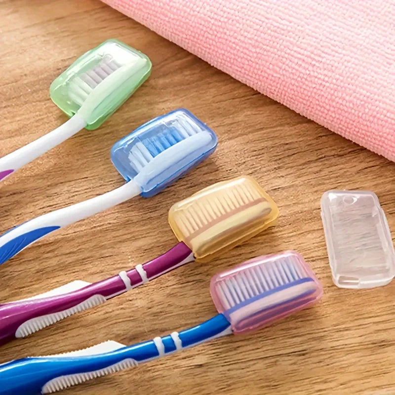 5 Packs Toothbrush Head Covers, Portable Hygienic Protective Caps for All Toothbrushes