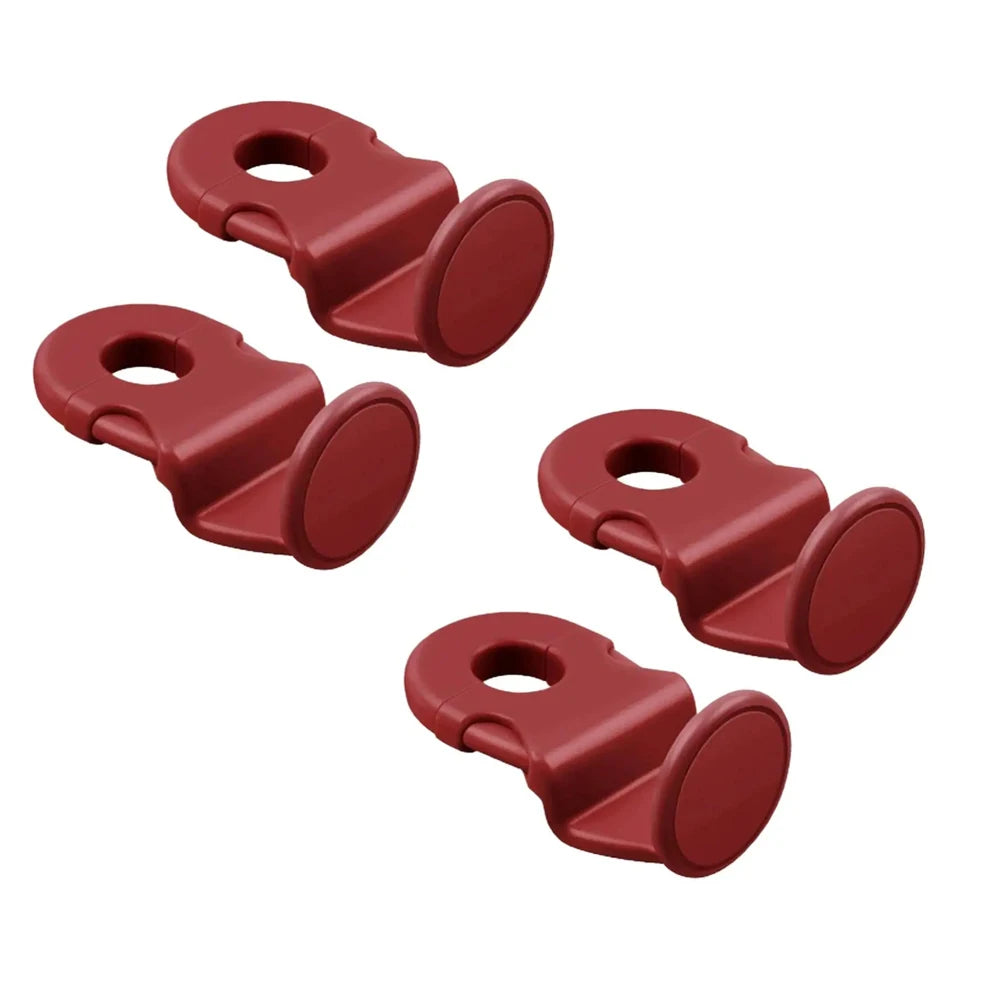 2PCS Heavy Duty Car Headrest Hooks 20KG, Universal Back Seat Hanger Organizer for Grocery Bags, Anti-Slip Interior Accessories