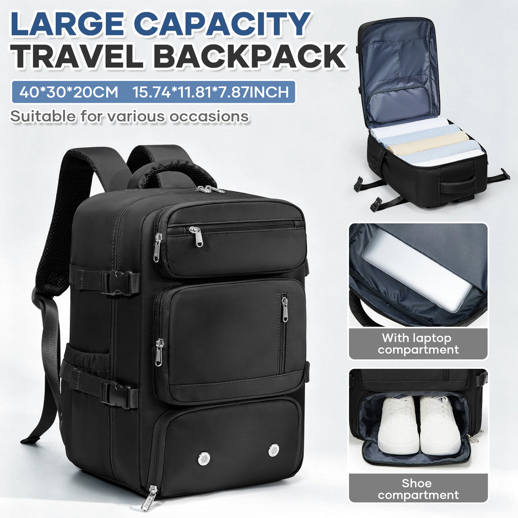 Ryanair Cabin Bag 40x30x20,  Travel Backpack For Women Men Business Laptop Bag, Hand Luggage Backpack Cabin Fly Bag, College Bag
