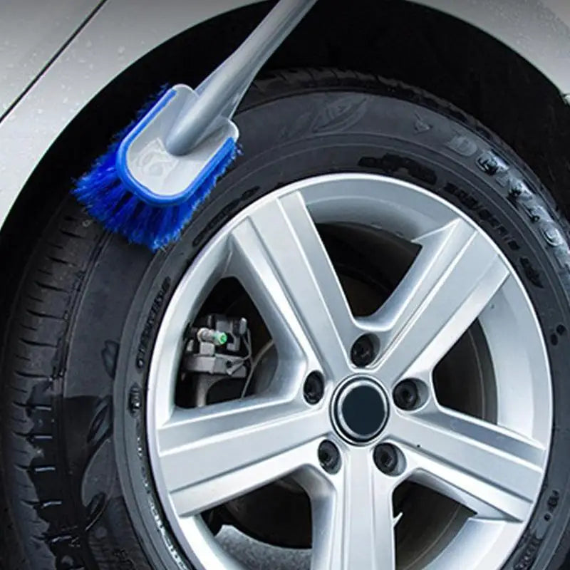 Car Tire Cleaning Brush Kit  Set Soft Bristles Detailing Wheel Hub Brushes for Car Wash Professional Deep Cleaning Jobs