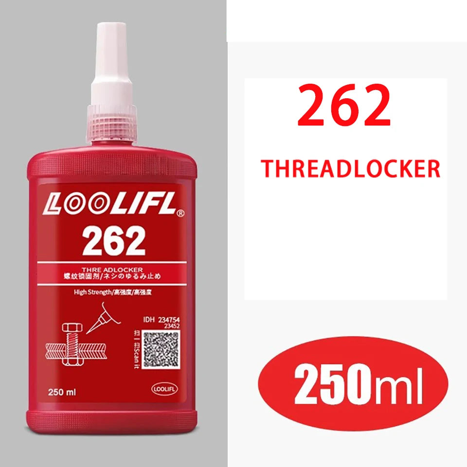 Loctite Threadlocker Anaerobic Adhesive Quick Cured Glue Screw Leaking Agent 243 222 242 262 263 271 272 277 290for Rapid Repair