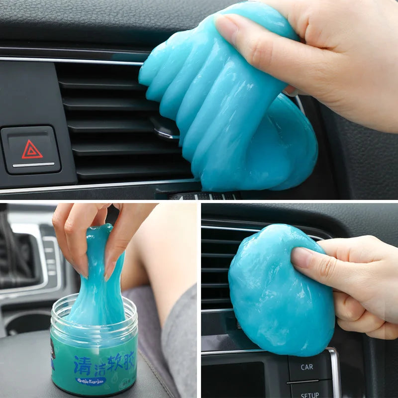 Auto Car Cleaning Pad Glue Powder Magic Cleaner Dust Remover Gel Home Computer Keyboard Clean Tool XCN01